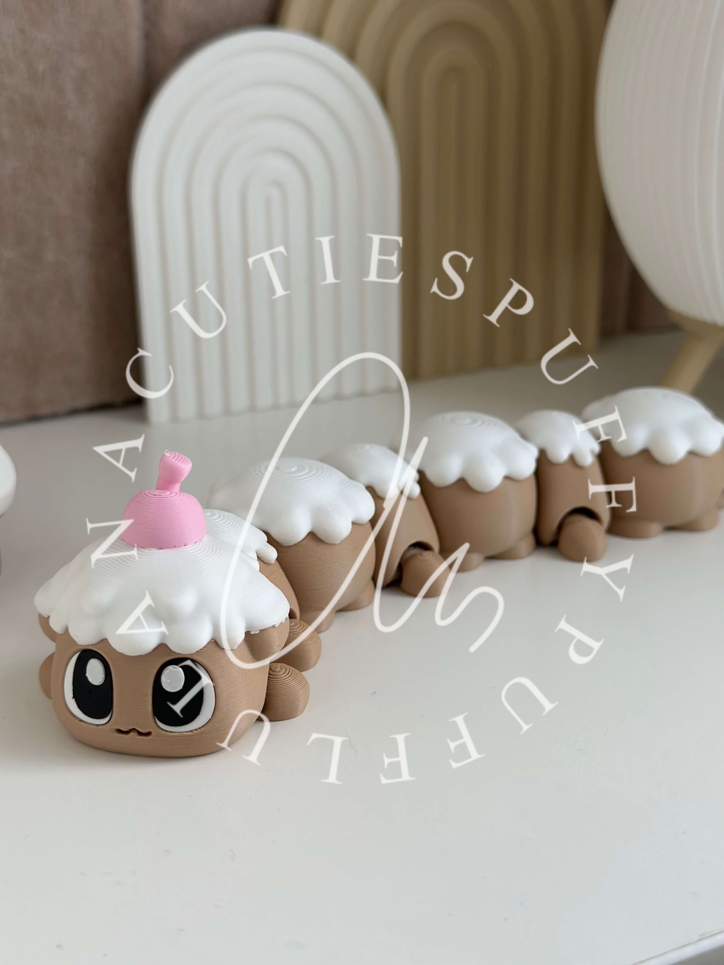 Kleine Donut-Raube Sammelfigur