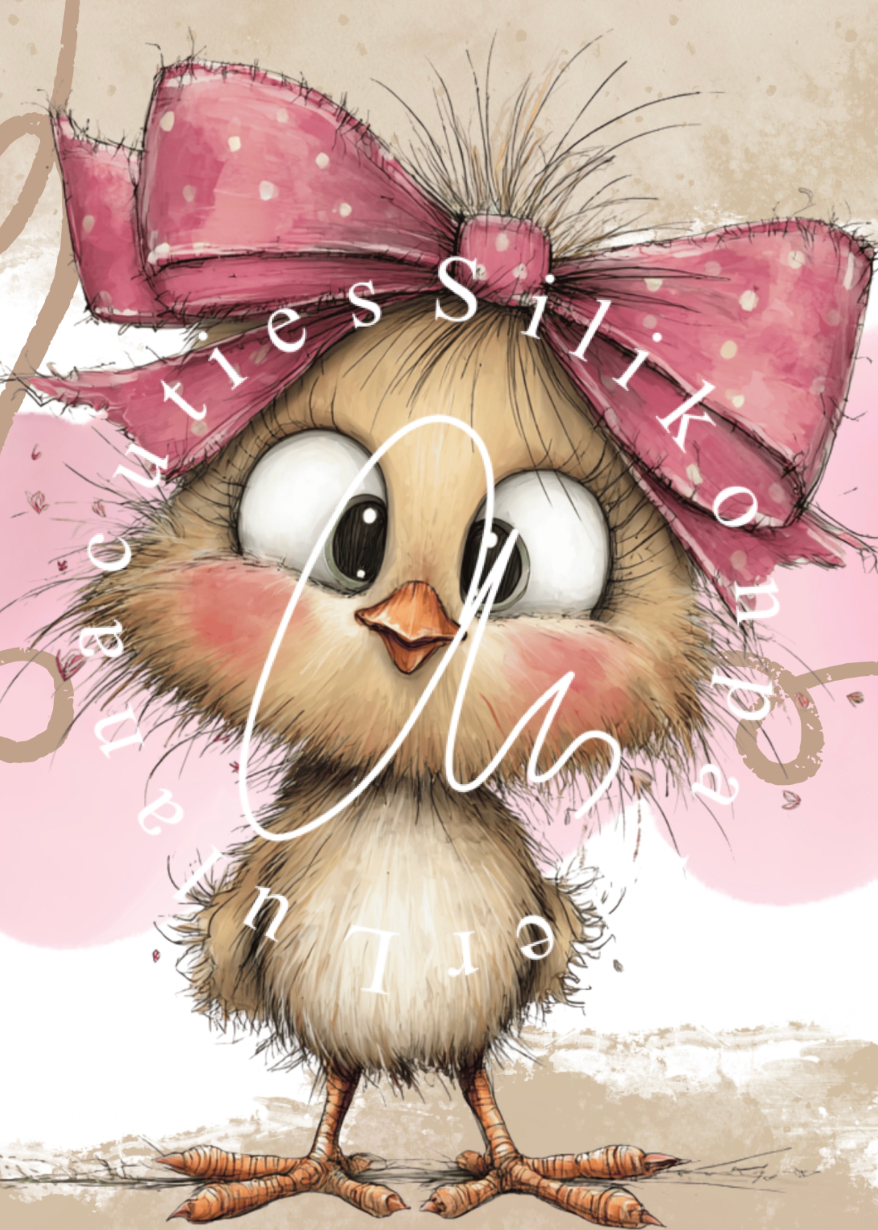 Silikonpapier Küken 10x14