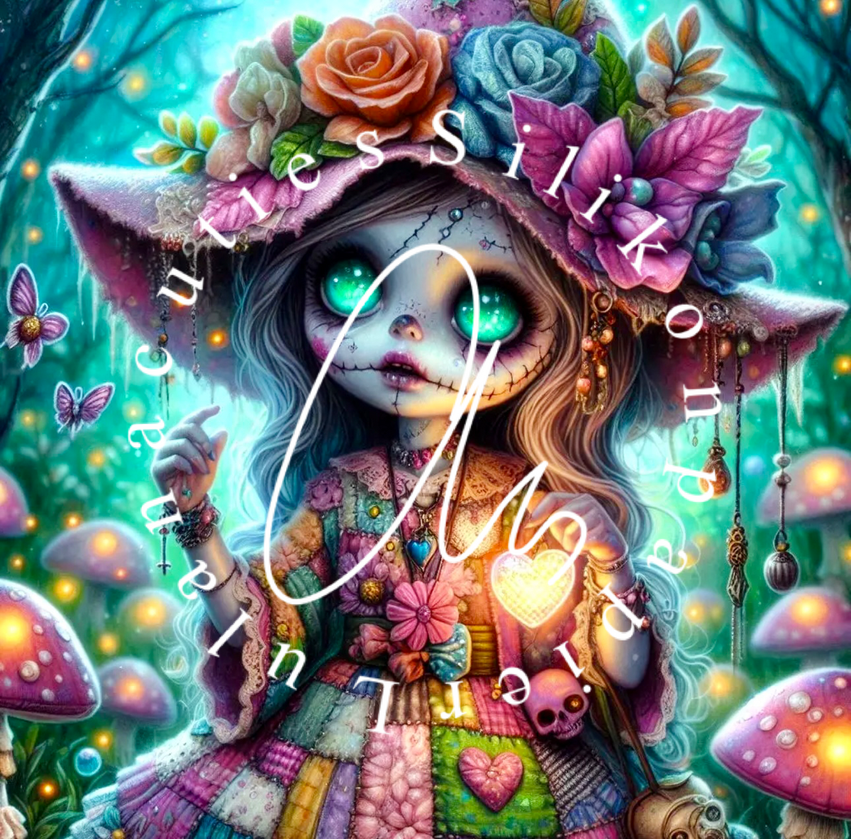 Silikonpapier Enchanted Witch by Sandrietta