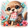 Silikonpapier Sunny Otter