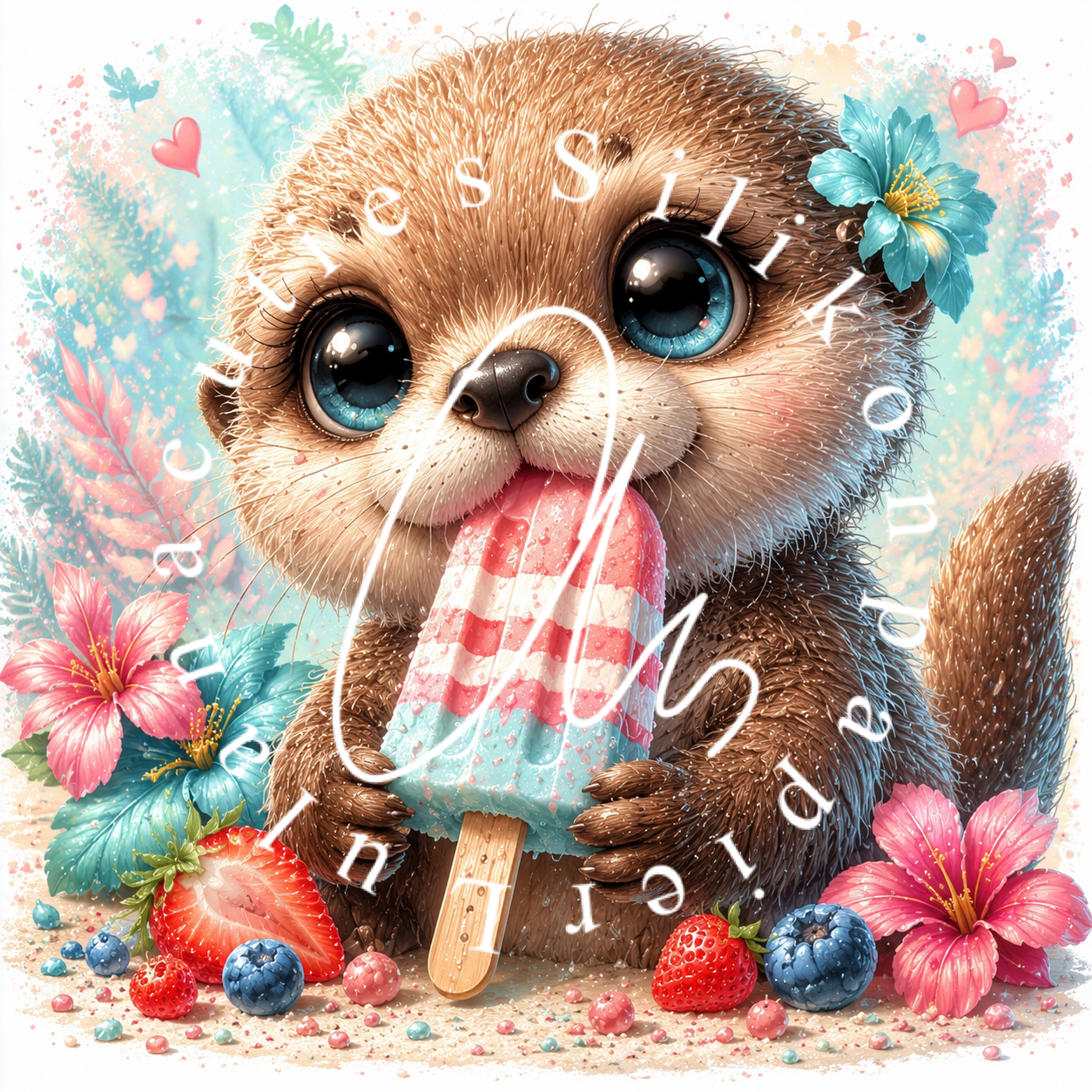 Silikonpapier Sunny Otter