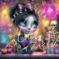 Silikonpapier Halloween Party by Elly_ai
