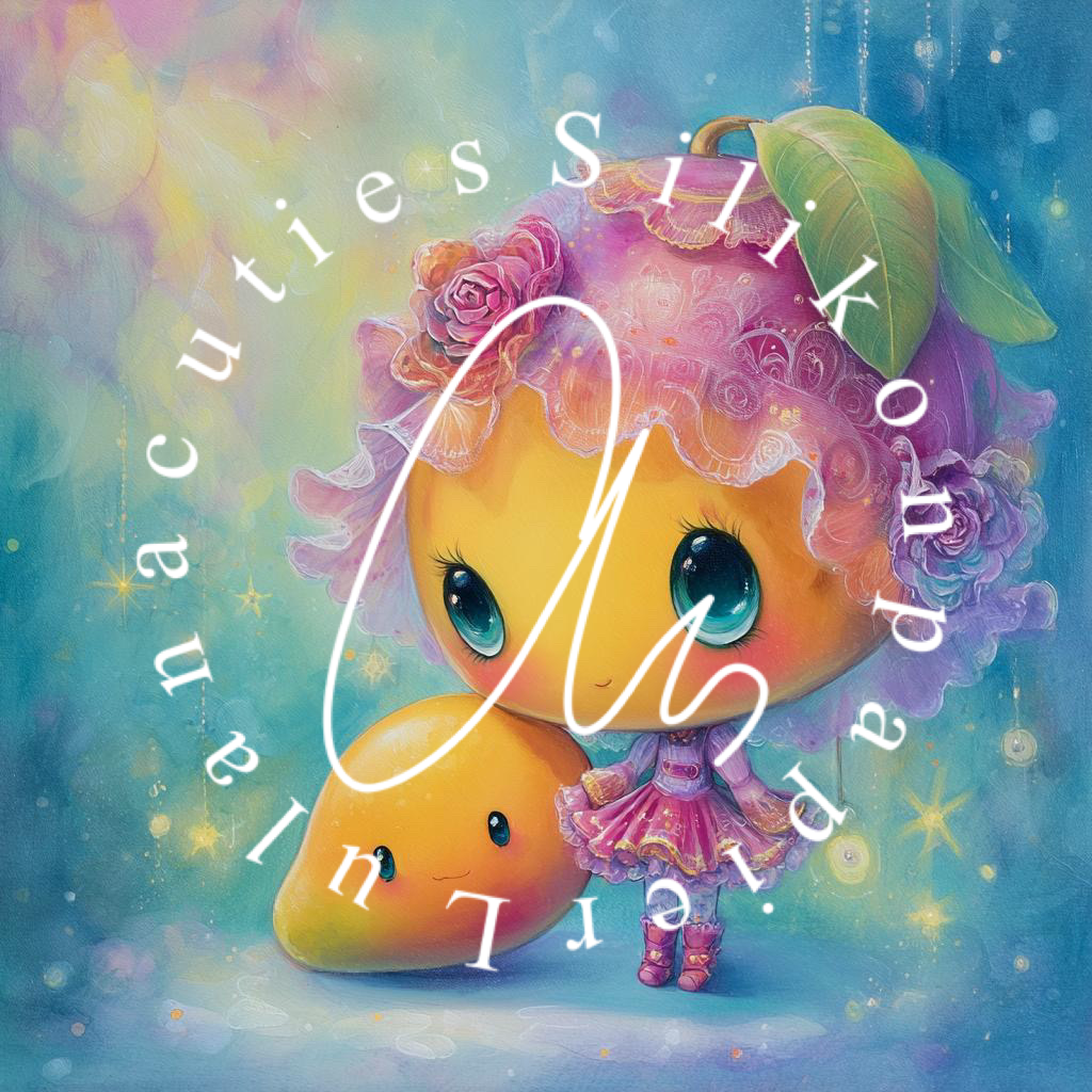 Silikonpapier Dreamland Friends by Shiny_unicorn.ai