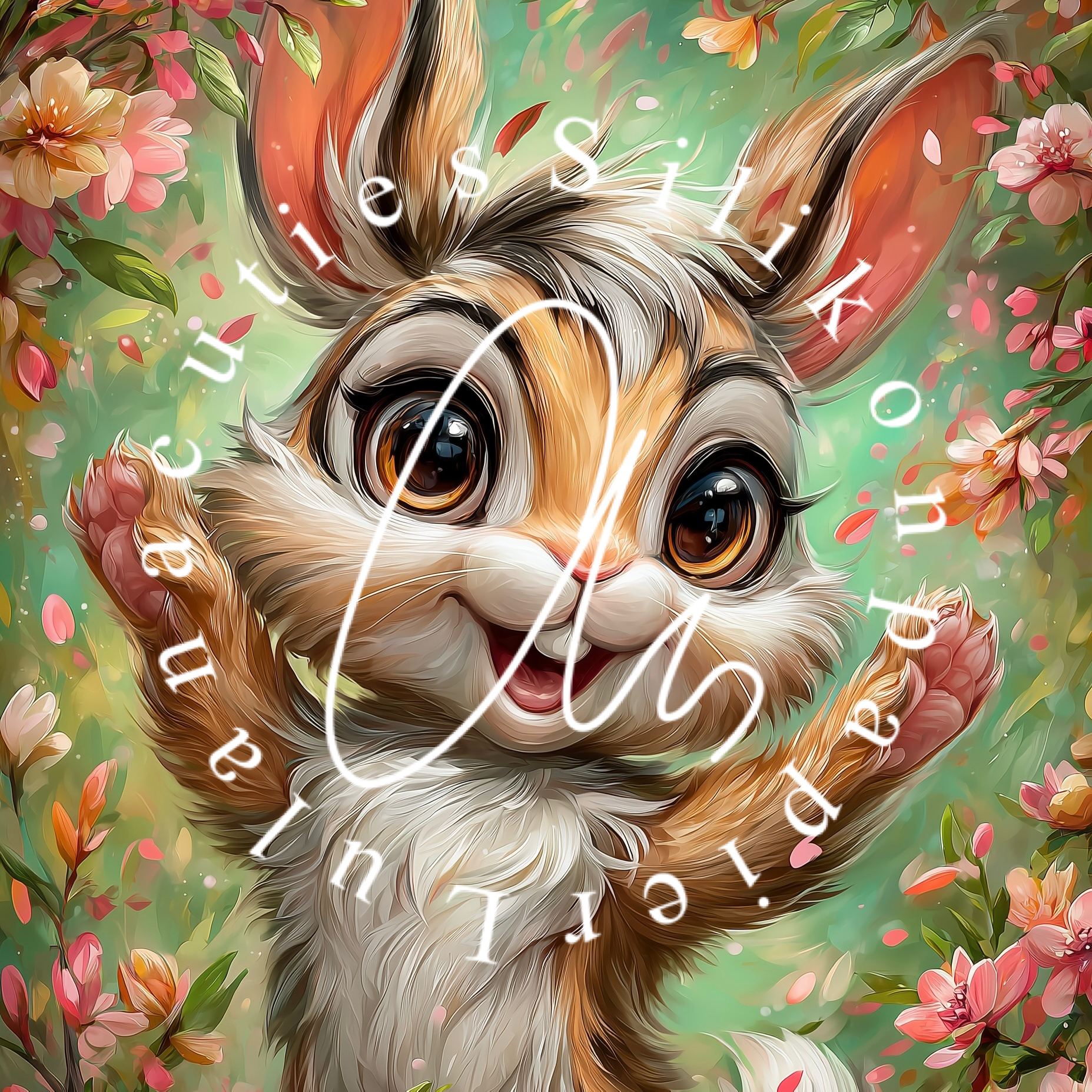 Silikonpapier Happy Easter  By Sweet_loco_ai