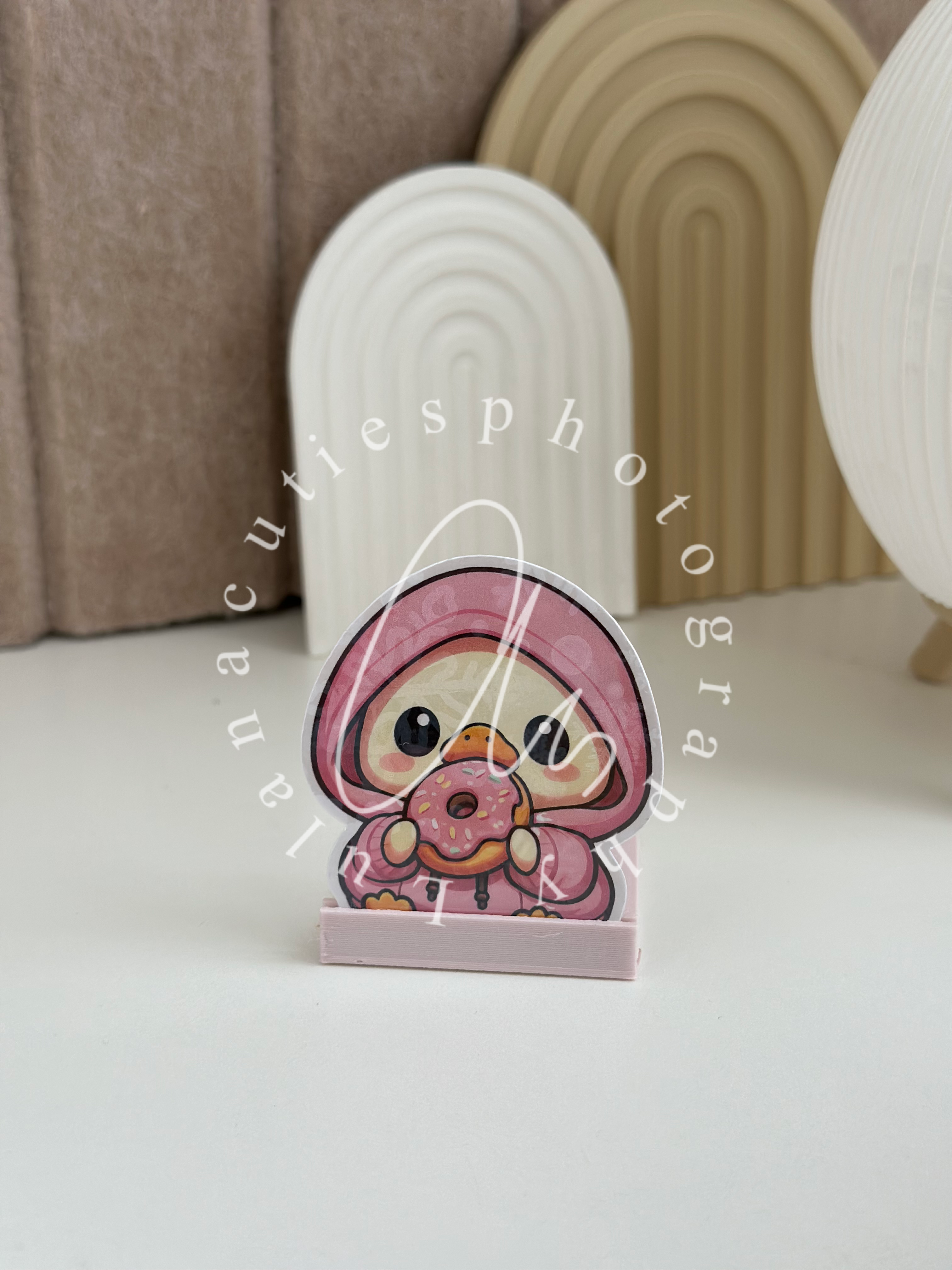 Sticker Holo Donut Ente