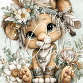 Silikonpapier Mimi Tiger