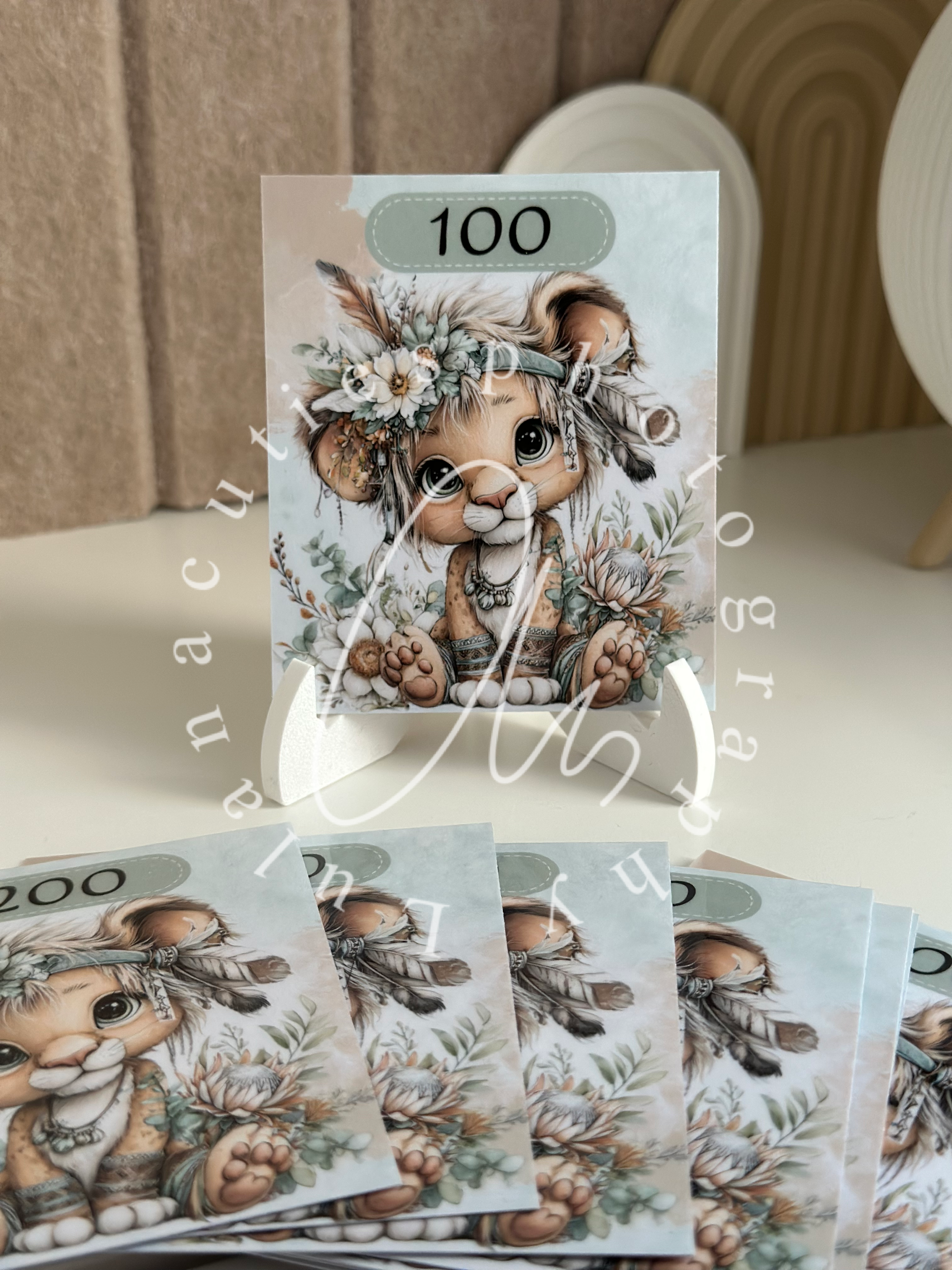 Registerkarten DMC Steine Mimi Tiger