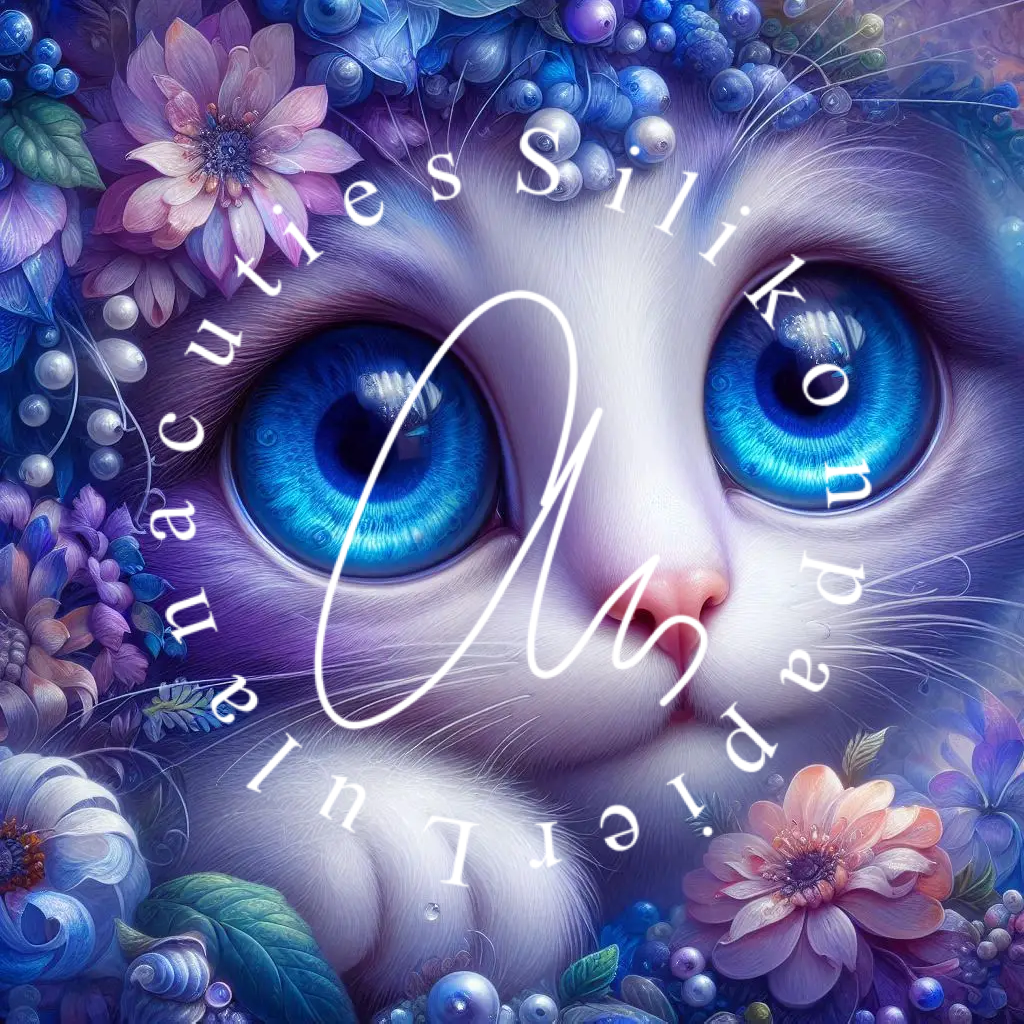 Silikonpapier Cat eyes by Perlas_ai_world