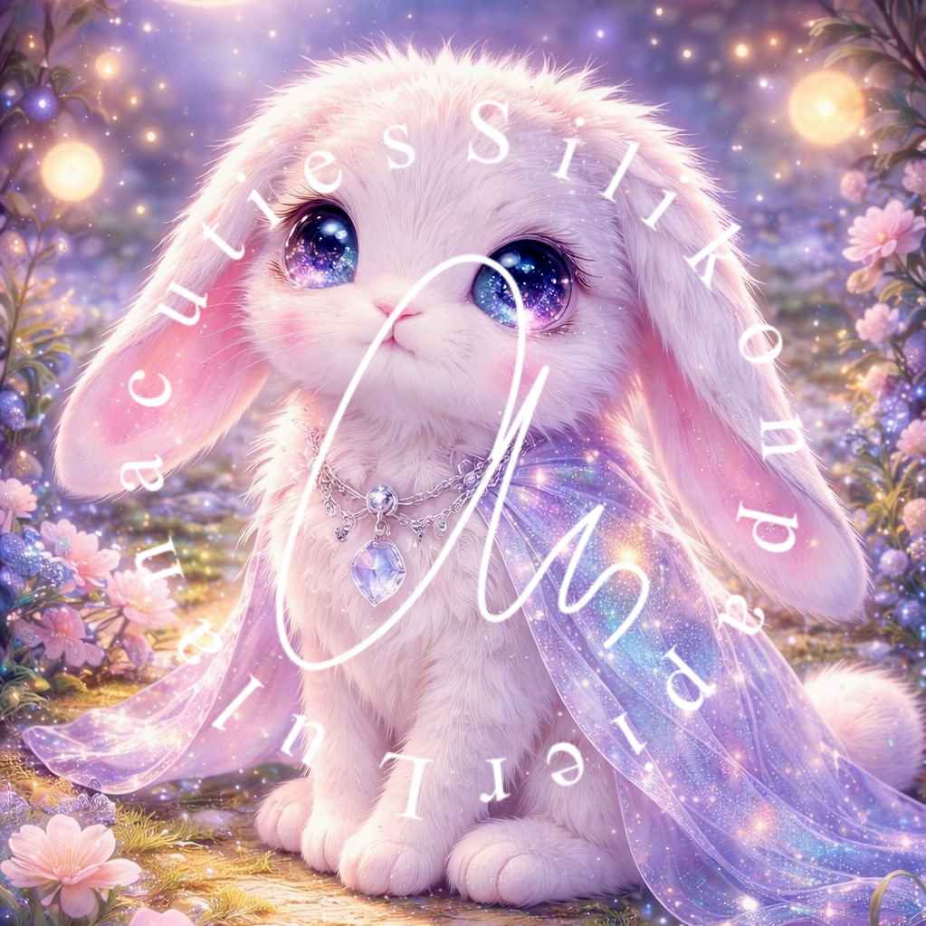 Silikonpapier Moonlit Bunny by Daye_ki_art