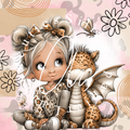 Silikonpapier Dragon Rosa