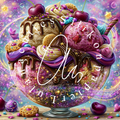 Silikonpapier Icecream Rainbow by Andy‘s_ai_art
