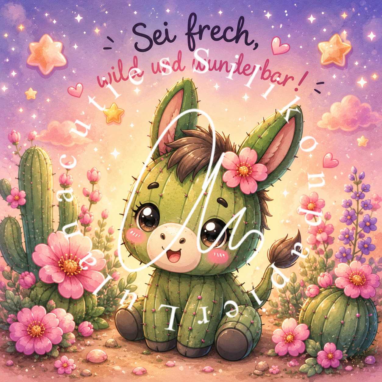 Silikonpapier sei frech by Tiki_diamonds.ai