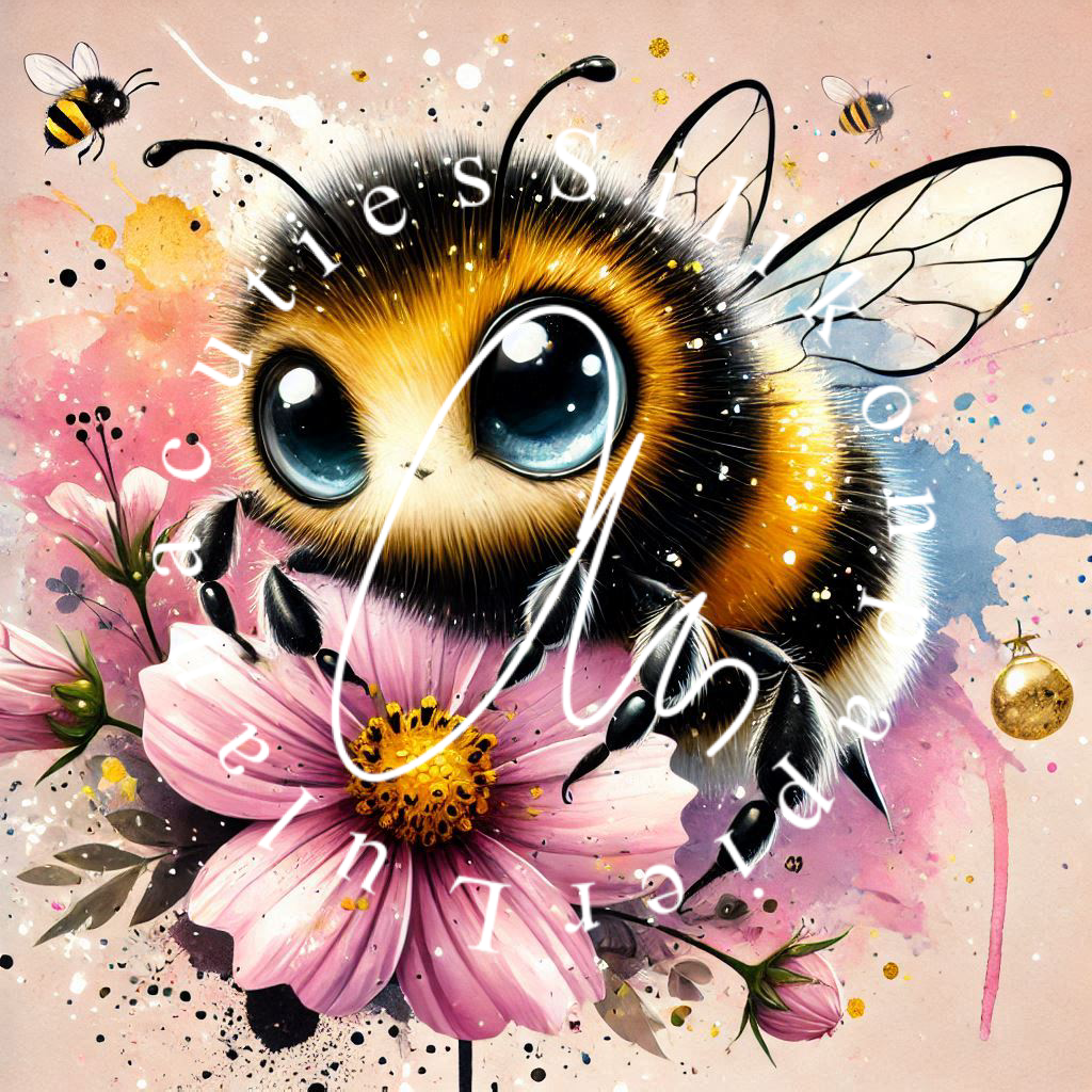 Silikonpapier Bienchen by Lulanacuties