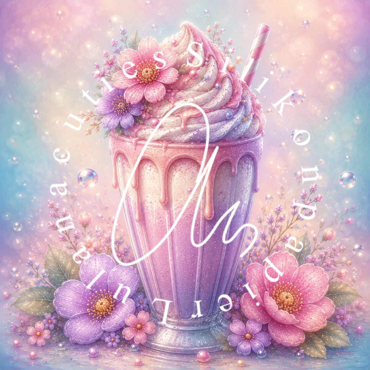 Silikonpapier Milkshake Monday