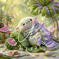 Silikonpapier Waldsiesta by Lisa Morgan
