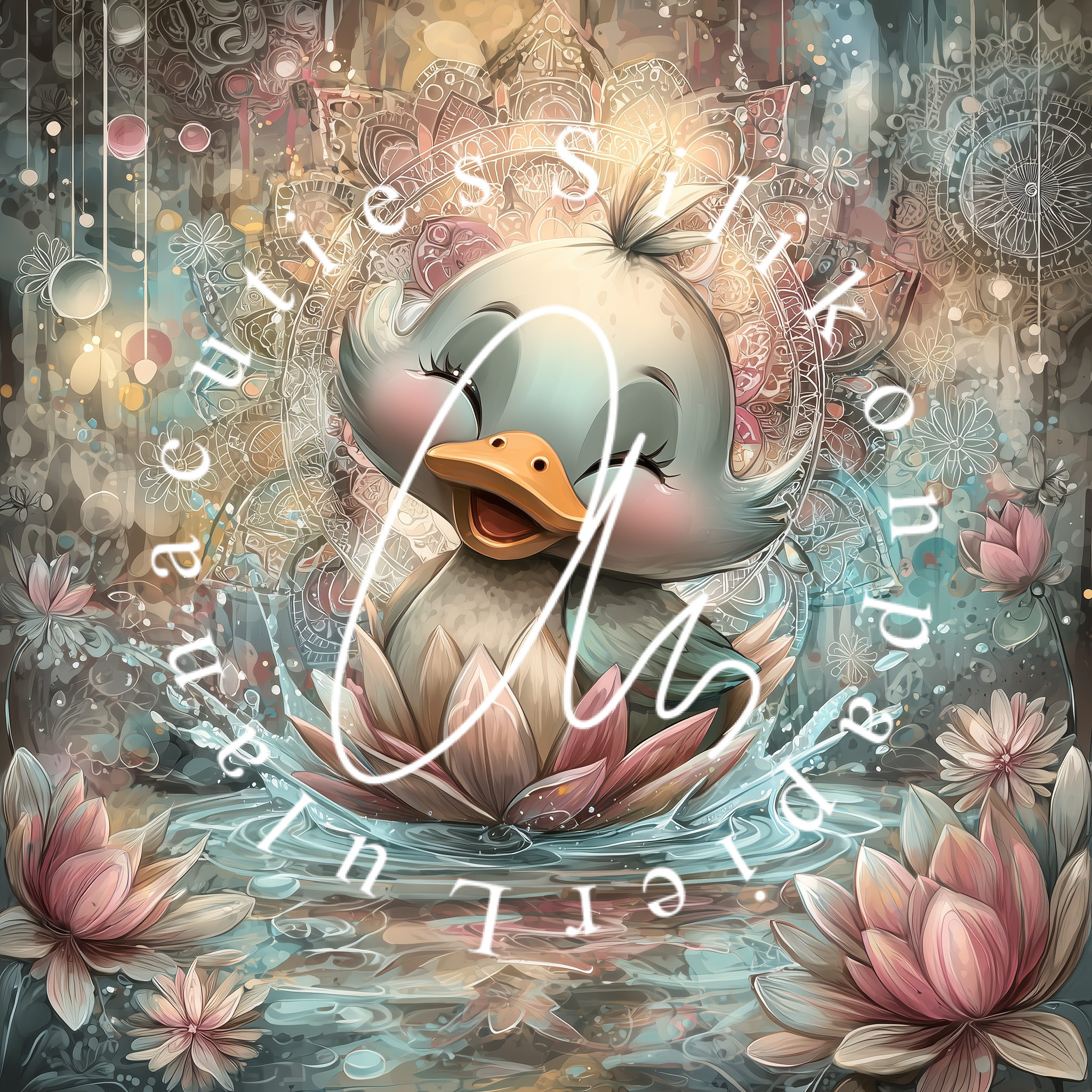 Silikonpapier Bloomtide by  _sweet_loco_ai