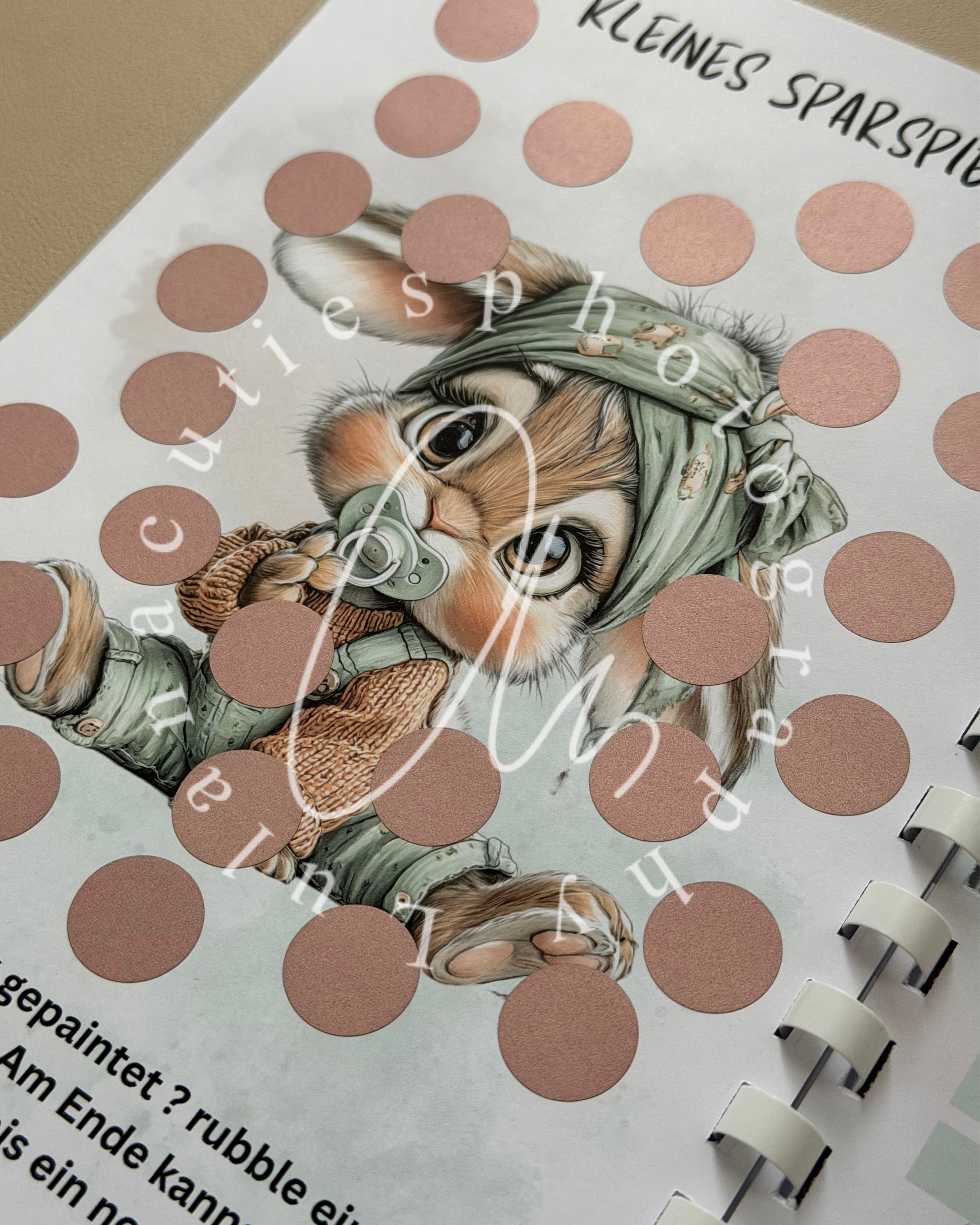 Diamond Painting Tagebuch Cozy Bunny