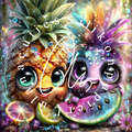 Silikonpapier Friends & Ananas By Andy‘s_ai_art