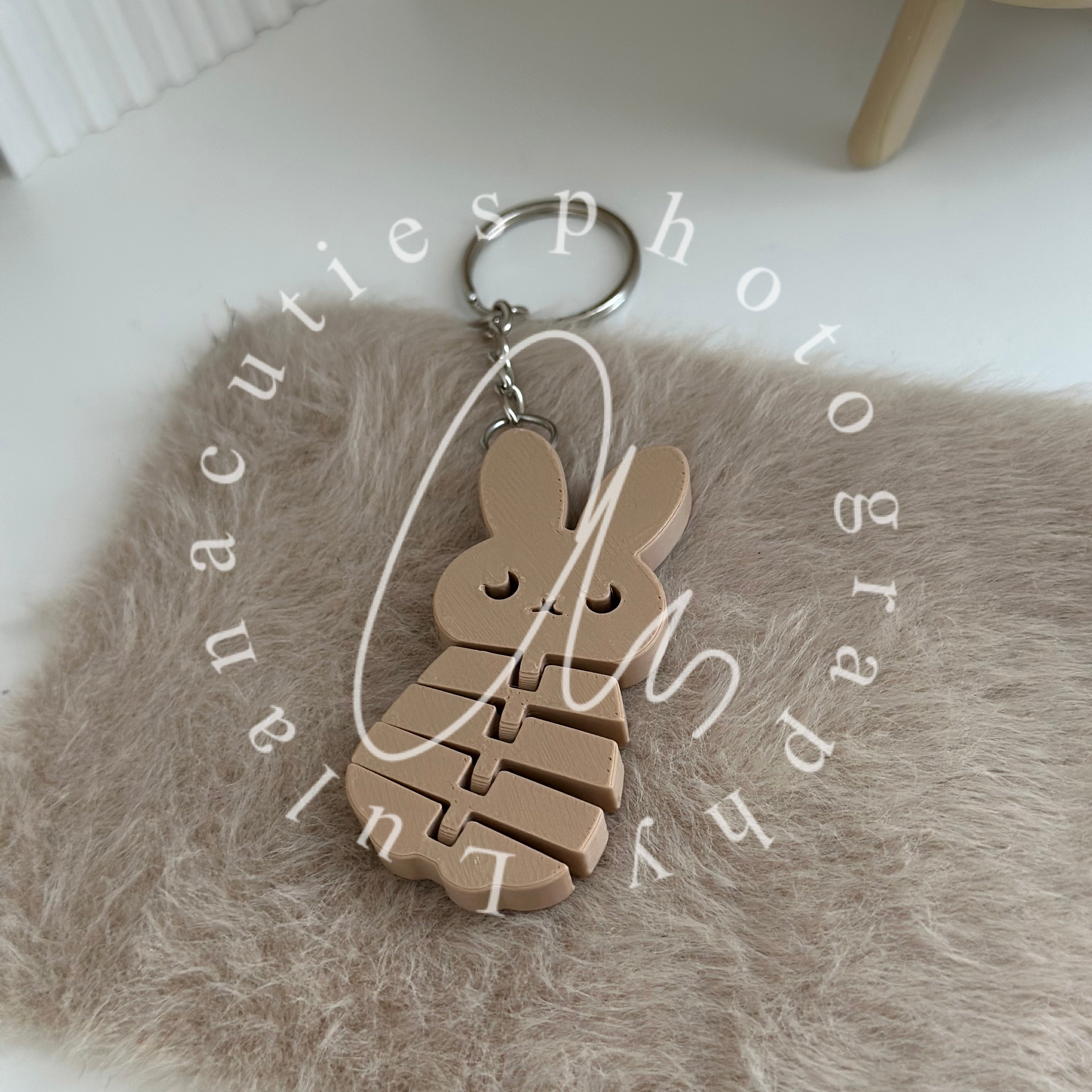 Schlüsselanhänger Flexy Hase