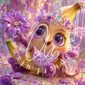 Silikonpapier Banana Fairy by Lisa Morgan