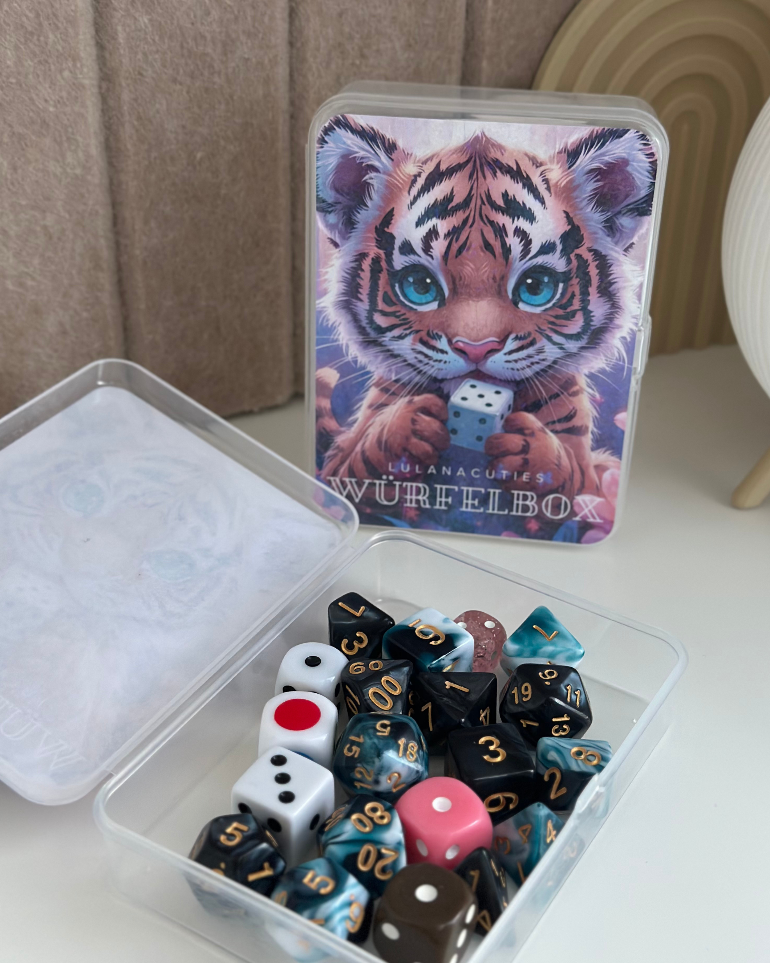 Würfel Aufbewahrungsbox