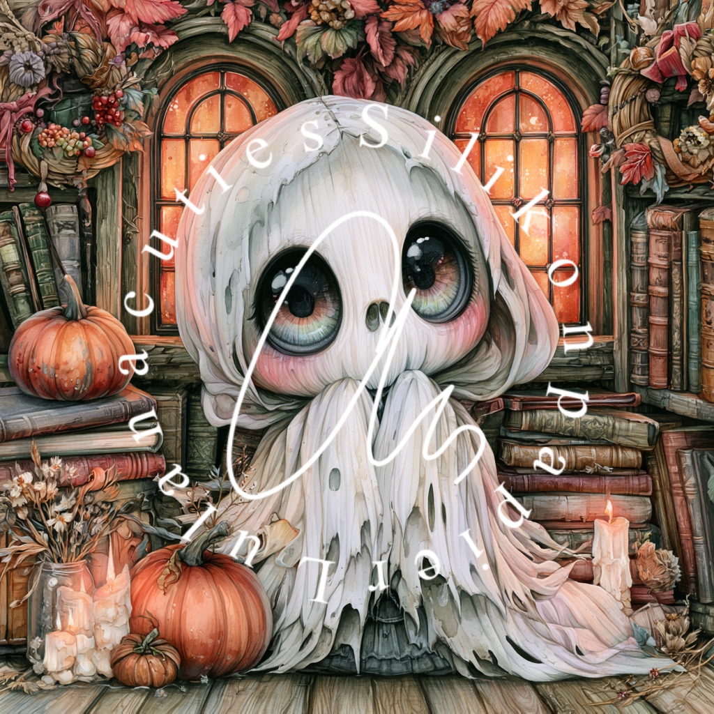 Silikonpapier Ghost Charly by Elly_Ai