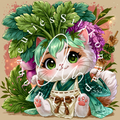 Silikonpapier cutie Food Kitten by Lisa Morgan