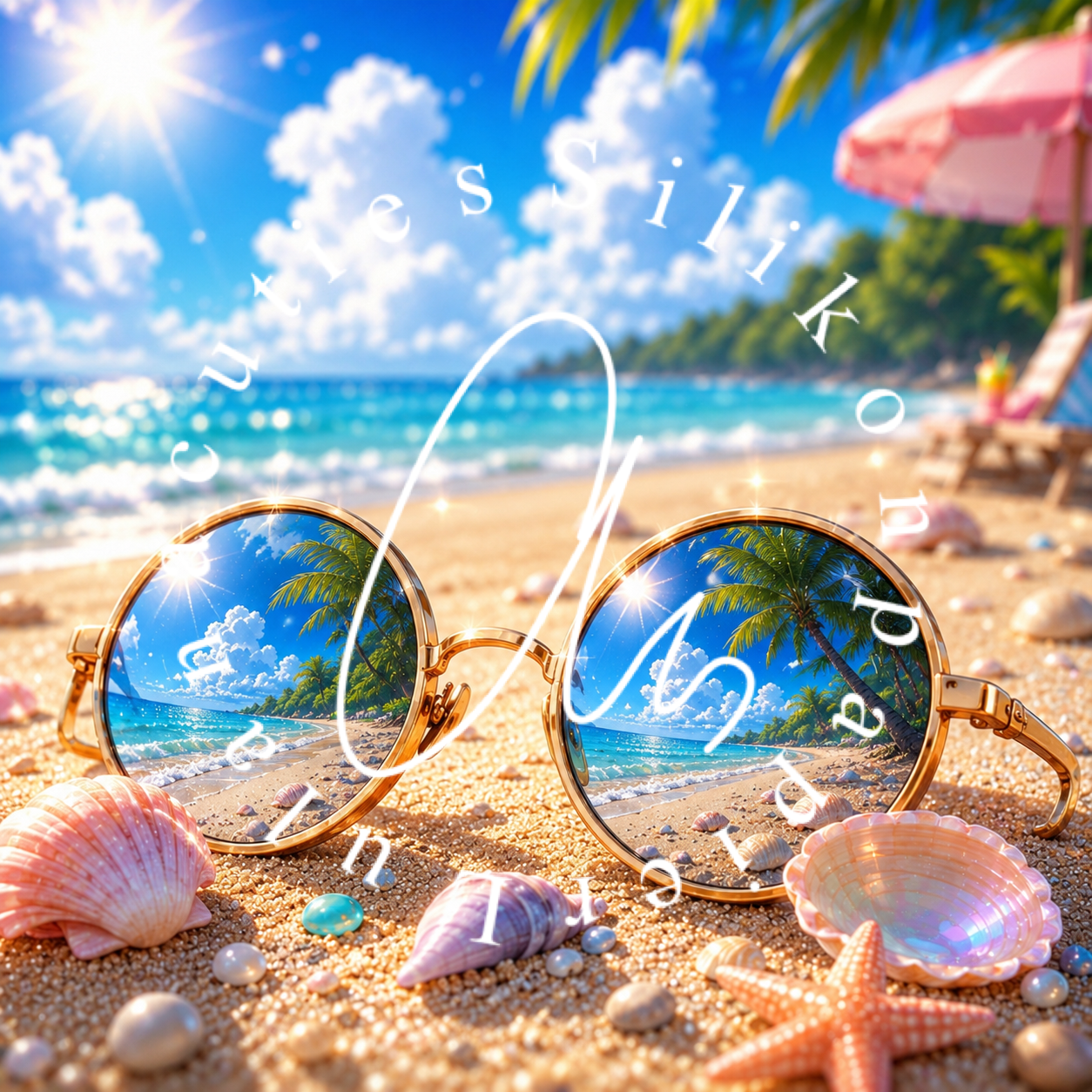 Silikonpapier Sunglasses by Tiki_diamonds.ai
