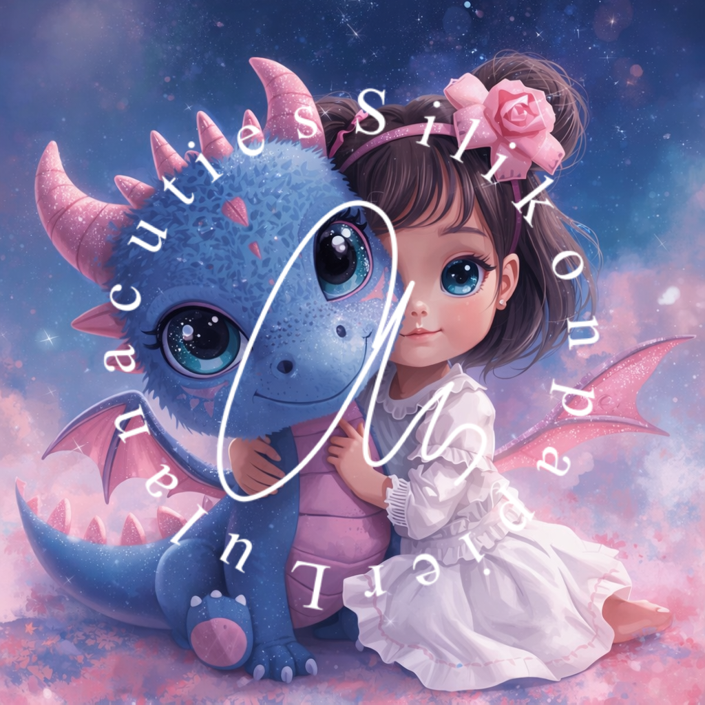 Silikonpapier Dragon Girl by LulanaCuties