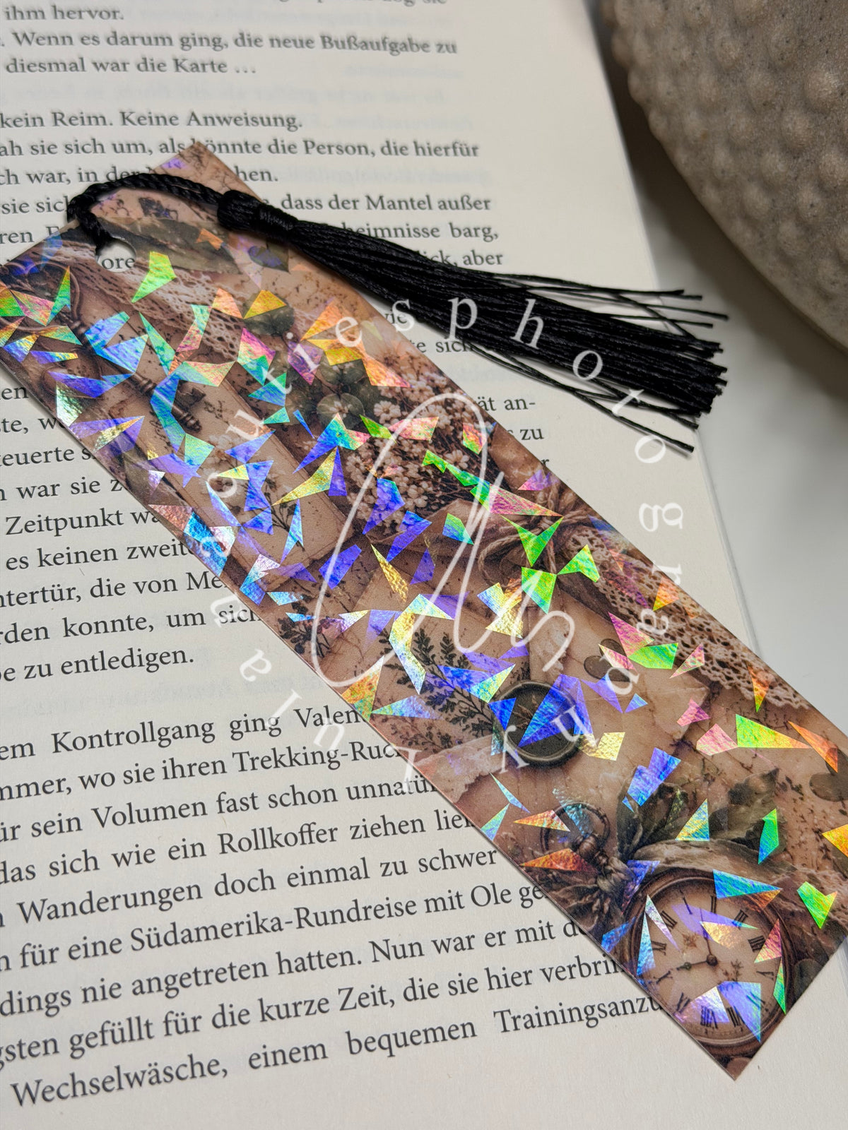 Lesezeichen Vintage Holo
