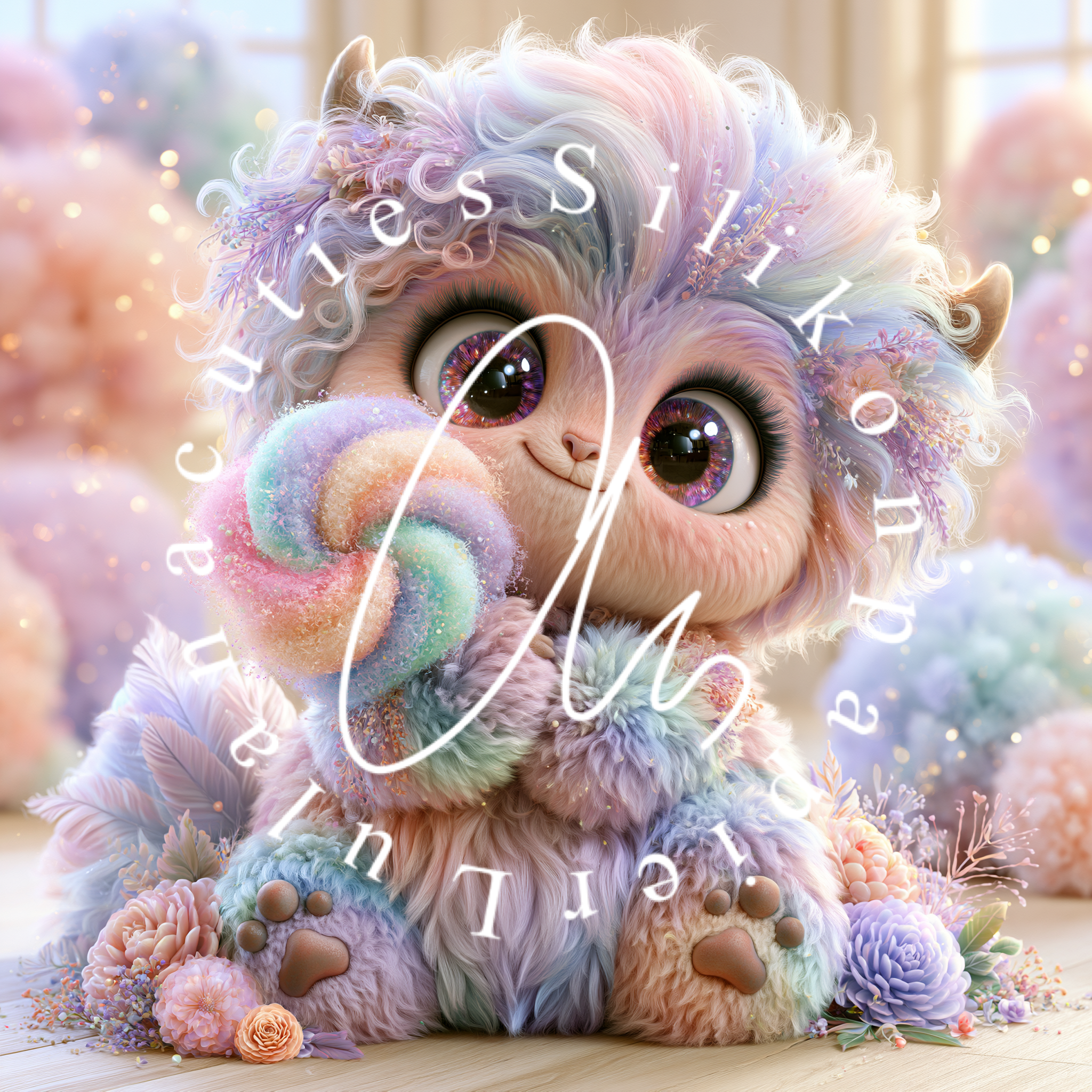 Silikonpapier Cortonpuff Lulu by Lisa Morgan