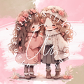 Silikonpapier Little Friend Beige Rosa