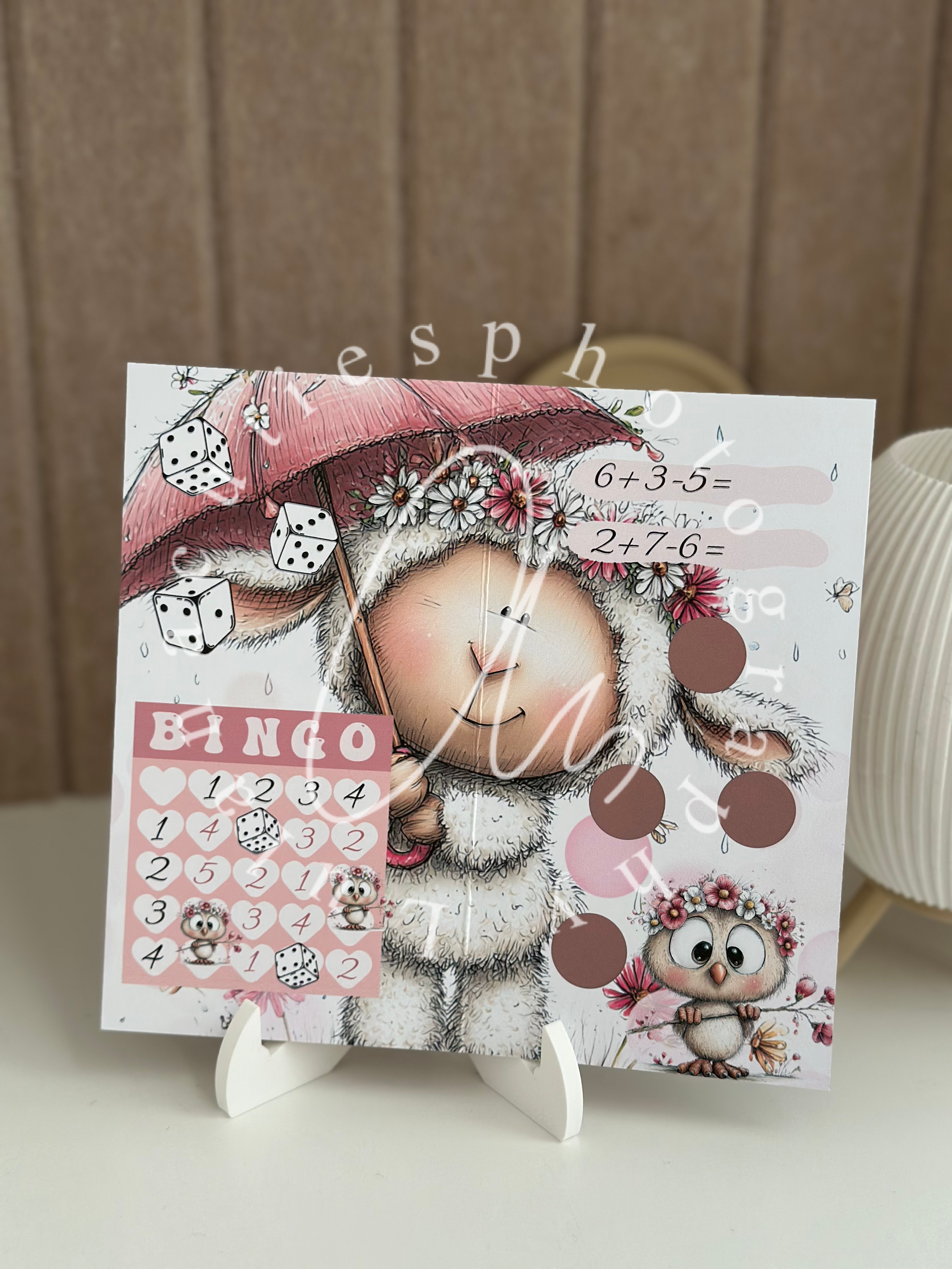 Schaf im Frühling Sparchallenge A6