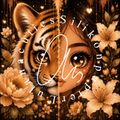 Silikonpapier Cute Tiger Lady by LulanaCuties