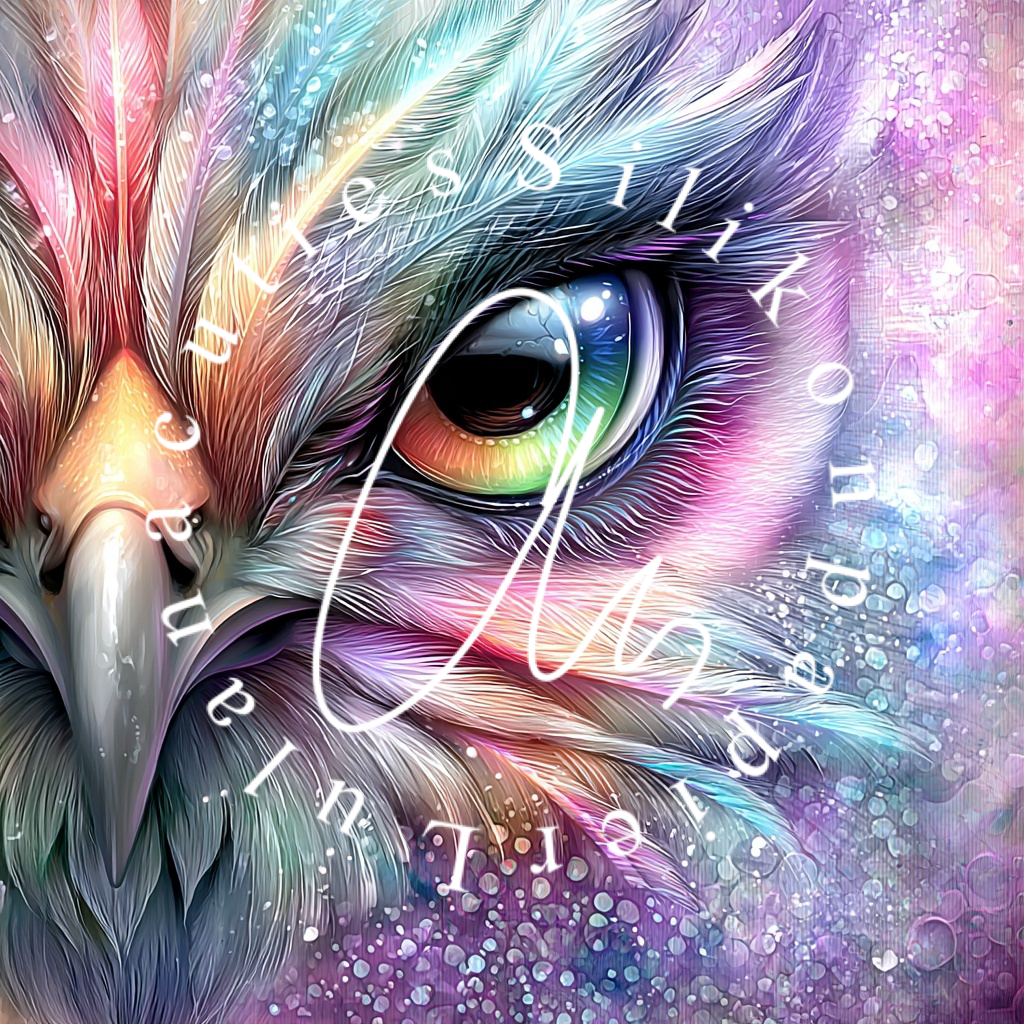 Silver Holo Silikonpapier Guardian of Color By Andy‘s_ai_art