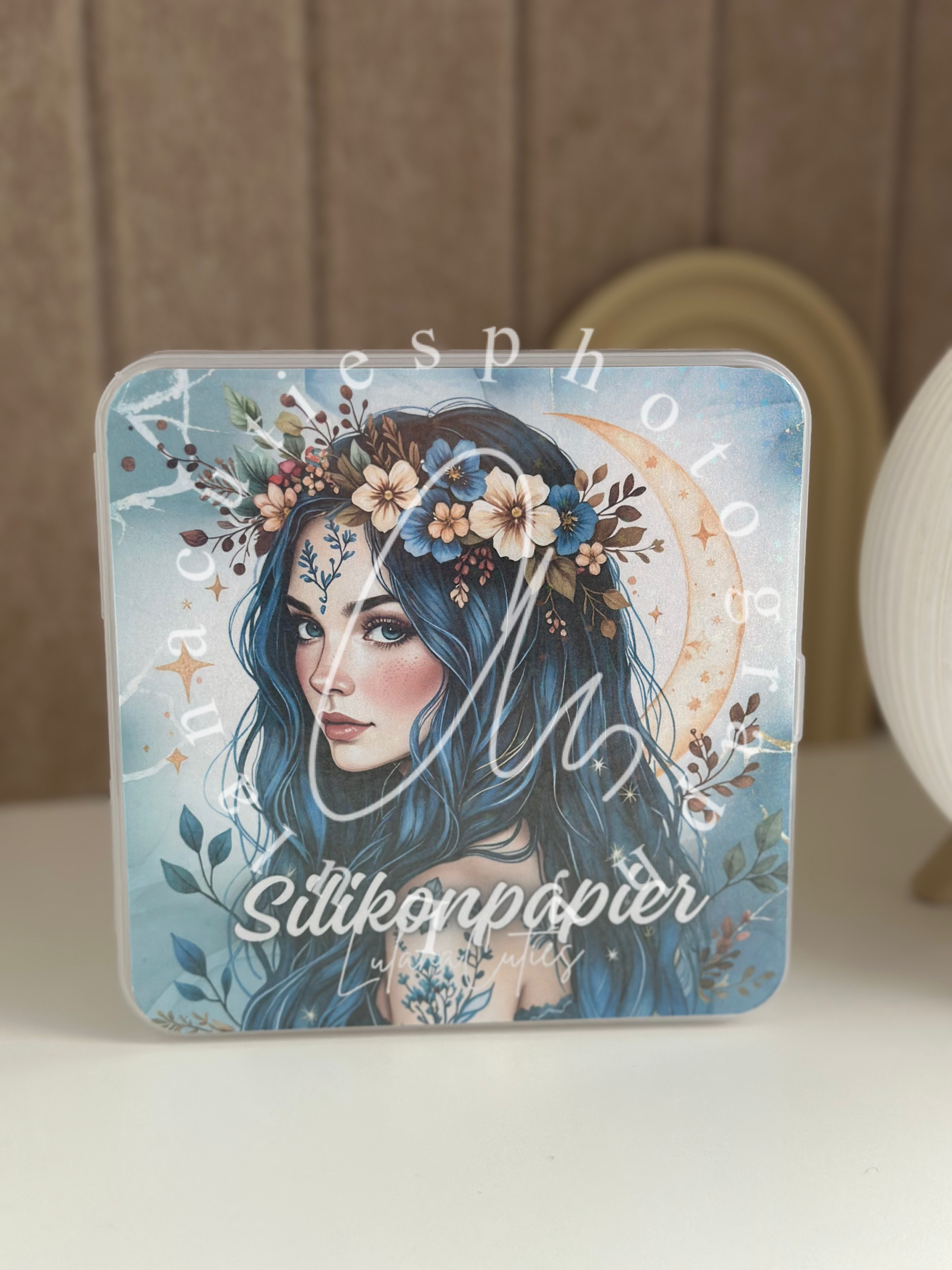 Aufbewahrungsbox 10x10 Saphirblüte