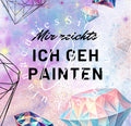 Silikonpapier ich geh painten by Lulanacuties