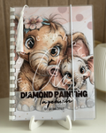 Diamond Painting Tagebuch Side by Side