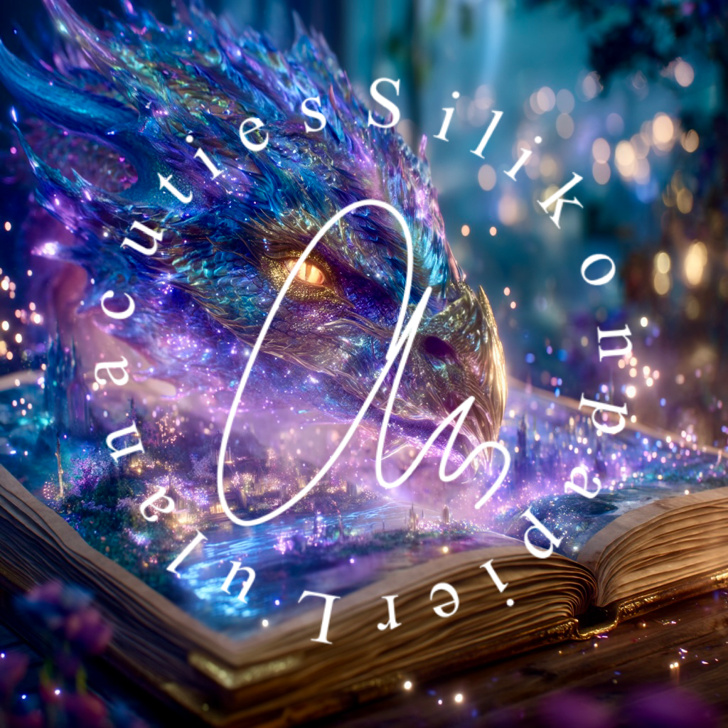 Silikonpapier Dragon Book by Daye_ki_art