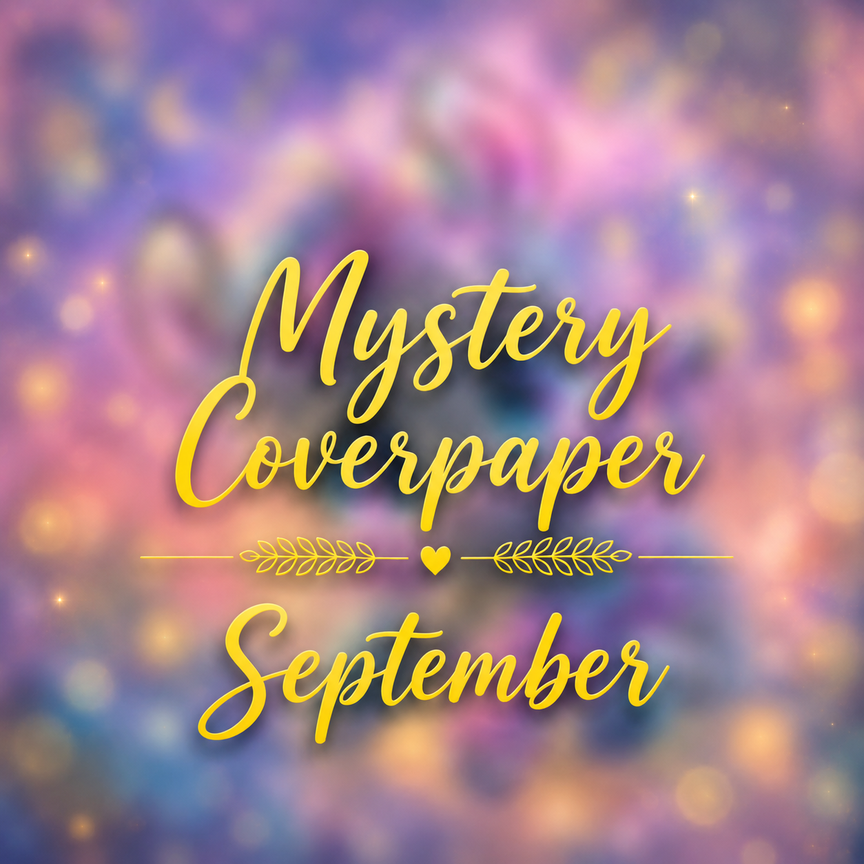 Mystery Coverpaper September