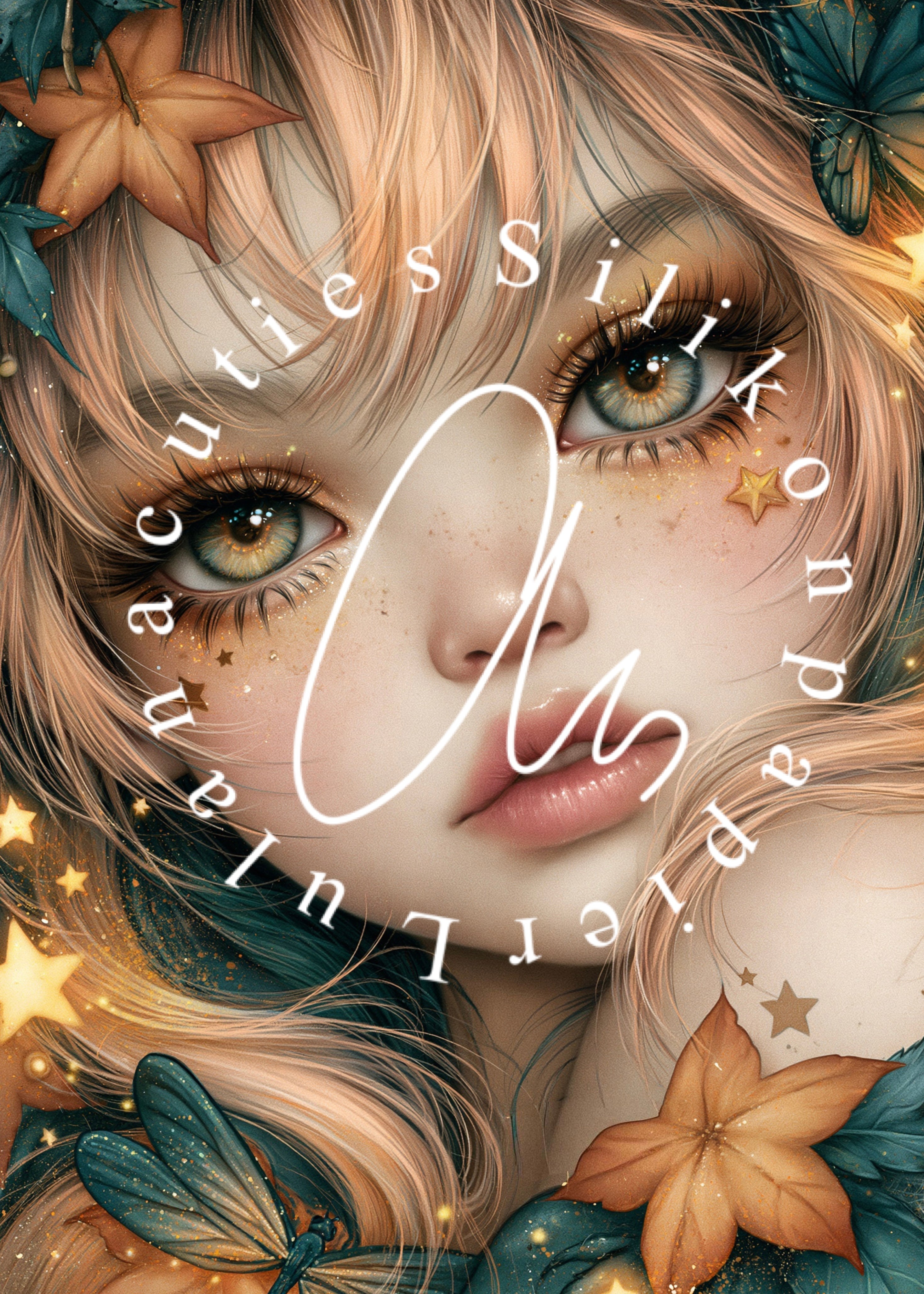 Silikonpapier Starlit Whisper by Sweet_loco_ai 10x14