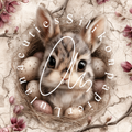 Silikonpapier Sweet Vintage Bunny By Sweet_loco_ai