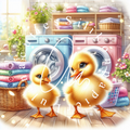 Silikonpapier Waschtag by Perlas_ai_world