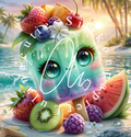 Silikonpapier Ice Fruits By Sweetloco