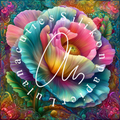 Silikonpapier Rainbow Flower By Elly_A.I