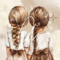 Silikonpapier Best Friends
