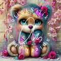 Silikonpapier Teddy-Farbenfroh By Andy‘s_ai_art