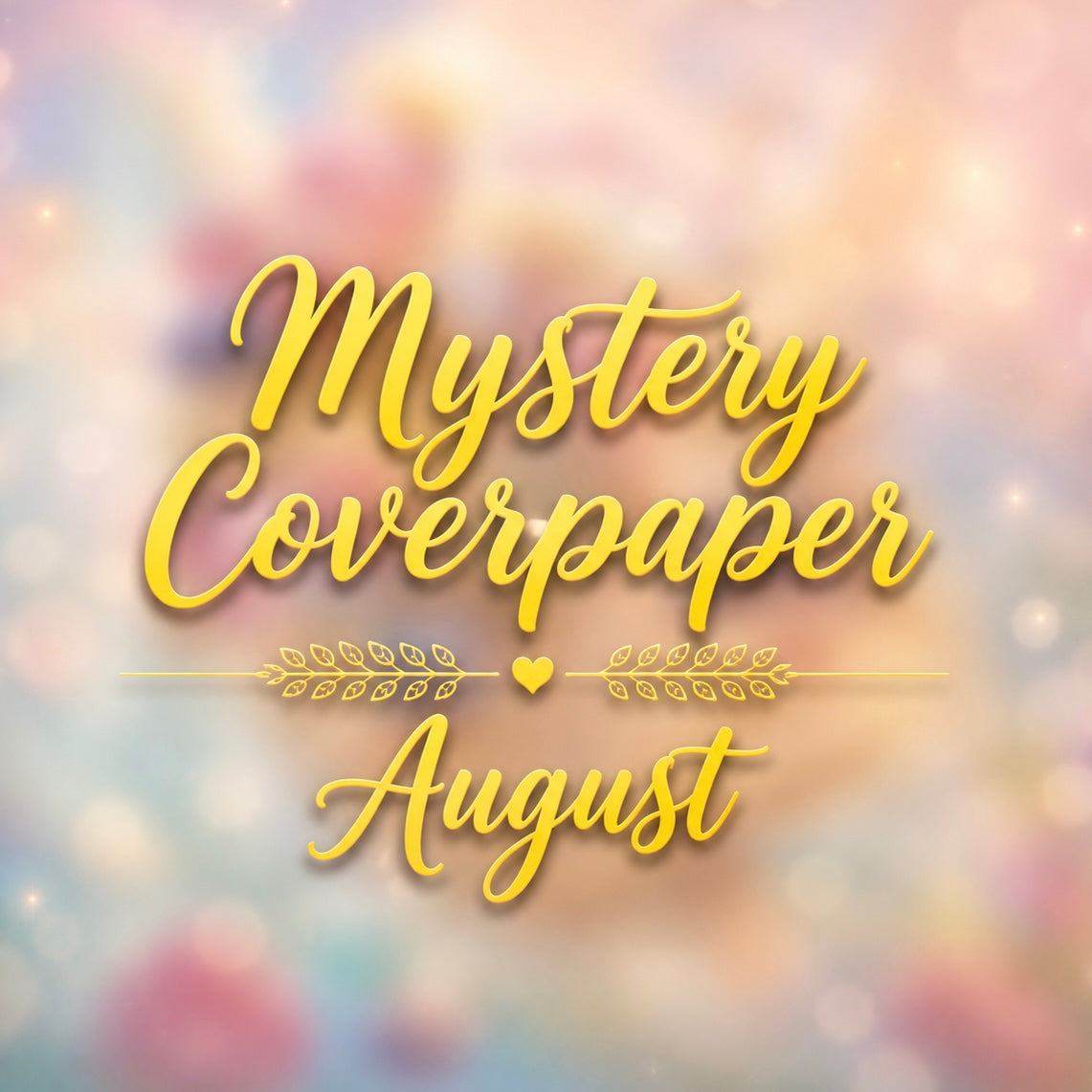 Mystery Coverpaper August