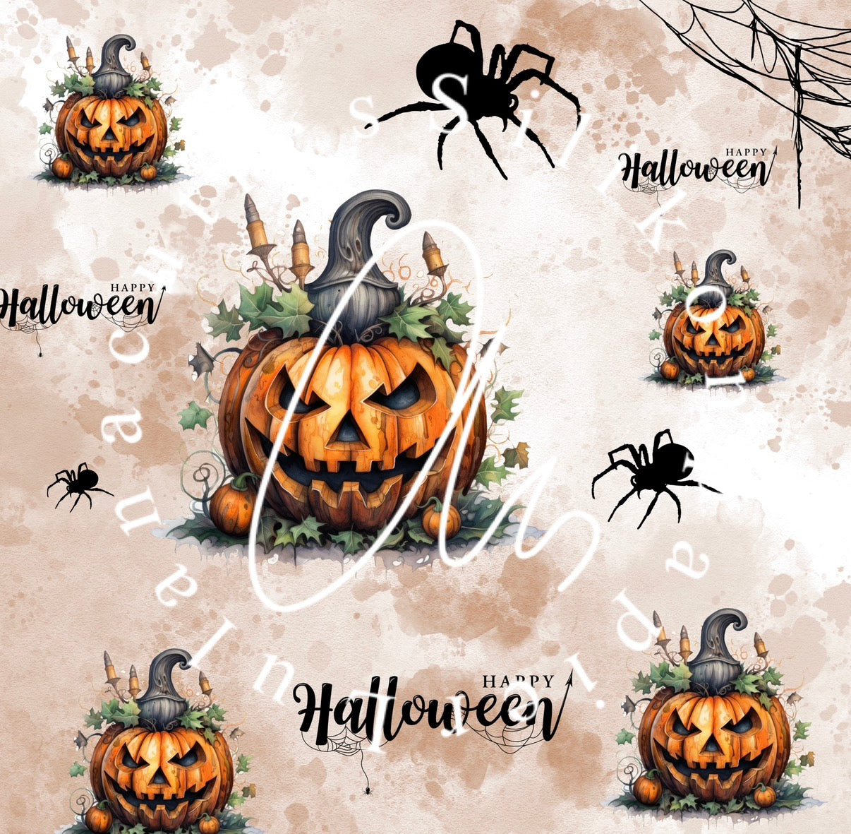 Silikonpapier Happy Halloween