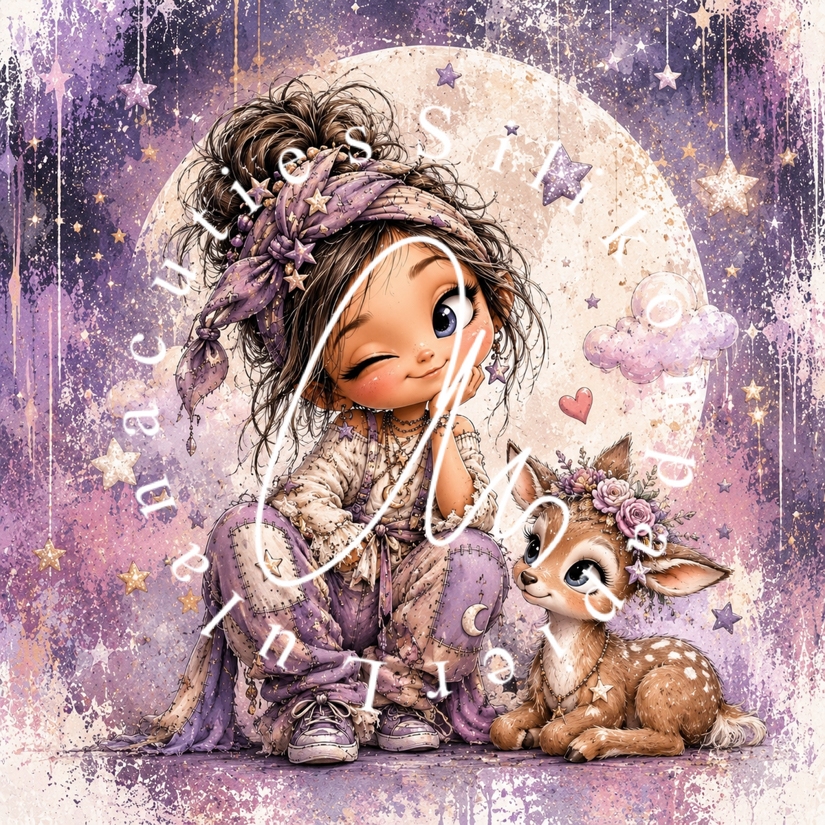 Silikonpapier purple Mara